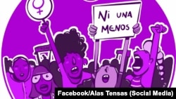 Imagen de campaña contra el feminicidio. (Facebook/Alas Tensas)