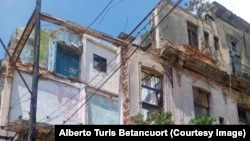 Los vecinos temen por lo que pueda pasar en el área, donde desde hace años uno de los edificios fue declarado en peligro de derrumbe.