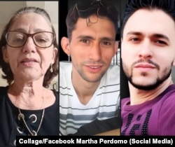 Martha Perdomo, madre de Nadir y jorge Martín Perdomo, presos políticos del 11J.