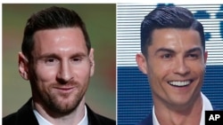 Leo Messi y Cristiano Ronaldo