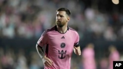 El astro argentino del fútbol, Lionel Messi